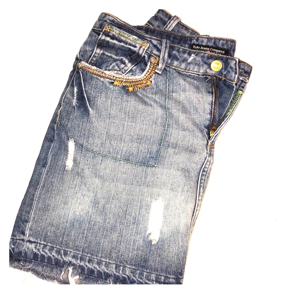 Polo Jeans Co. Denim Skirt